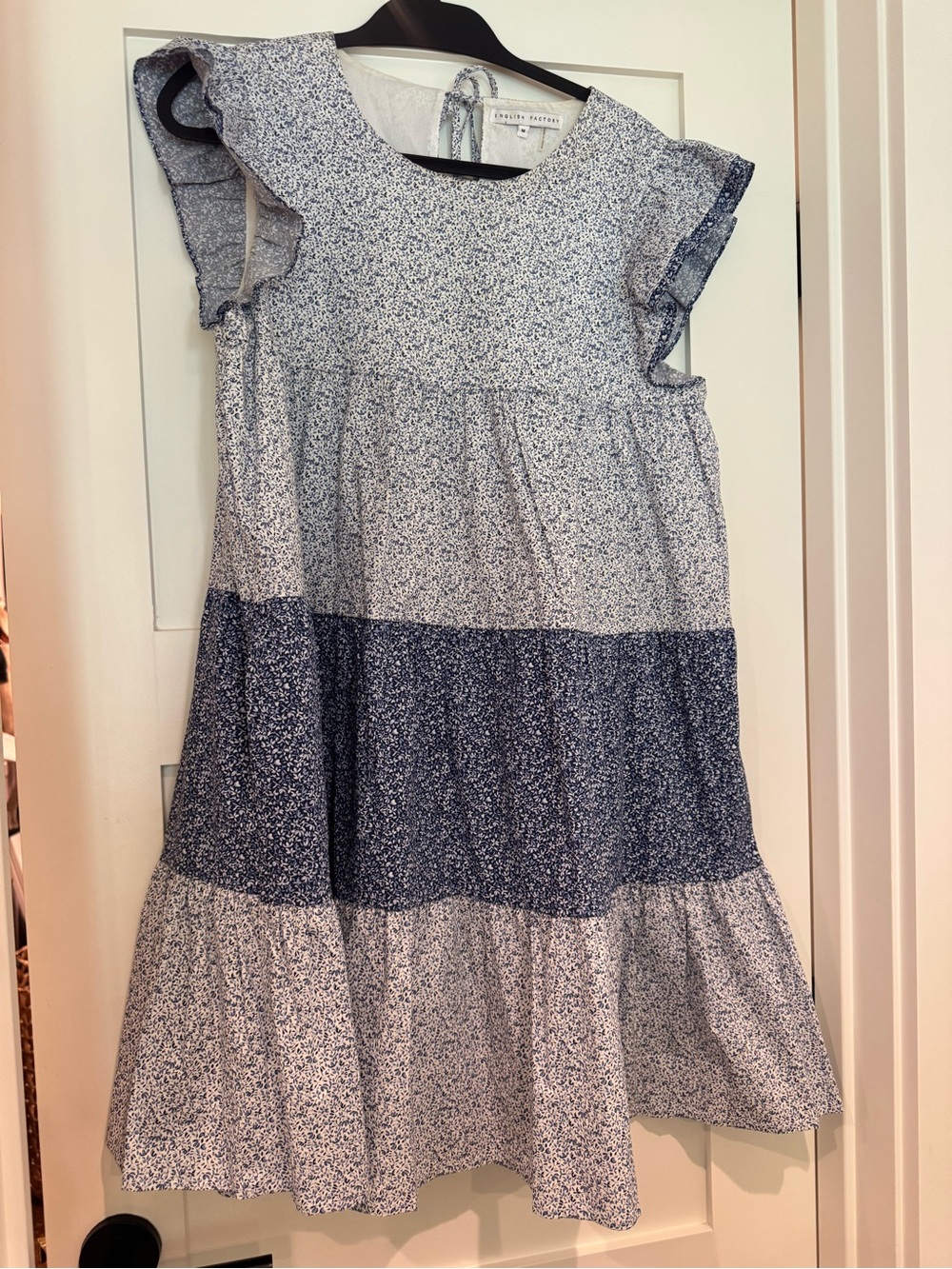 English Factory Ruffle Tiered Mini Dress - Picture 5 of 7
